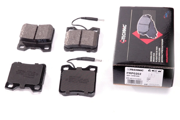 Kit de plaquettes de frein, frein à disque PROTECHNIC PRP0202