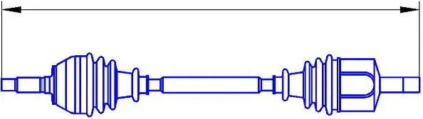 Arbre de transmission SERCORE 22692B