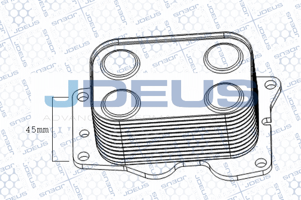 Radiateur d'huile JDEUS M-4121141
