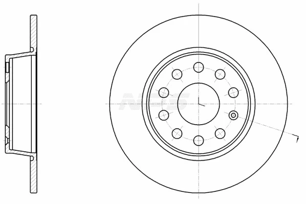 Disque de frein NPS V331G03
