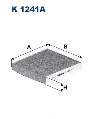 Filtre, air de l'habitacle FILTRON K 1241A