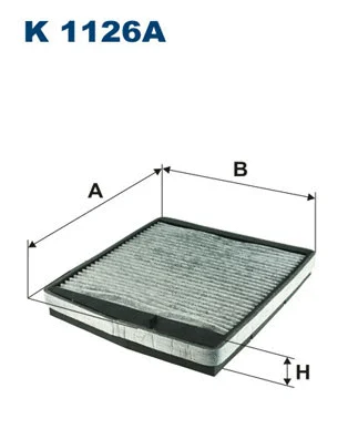Filtre, air de l'habitacle FILTRON K 1126A