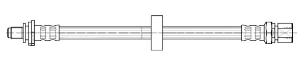 Flexible de frein CEF 511723