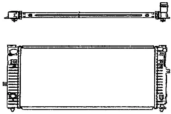 Radiateur, refroidissement du moteur ORDONEZ 2060136