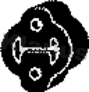 Support, silencieux KLARIUS 420247