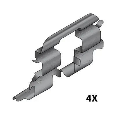 Kit d'accessoires, plaquette de frein à disque RAICAM 12079674