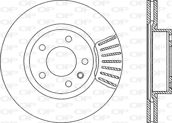 Disque de frein OPEN PARTS BDR1419.20