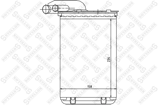 Système de chauffage STELLOX 10-35014-SX