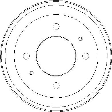 Tambour de frein National NDR299