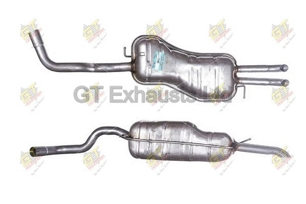 Silencieux arrière GT Exhausts GVW517