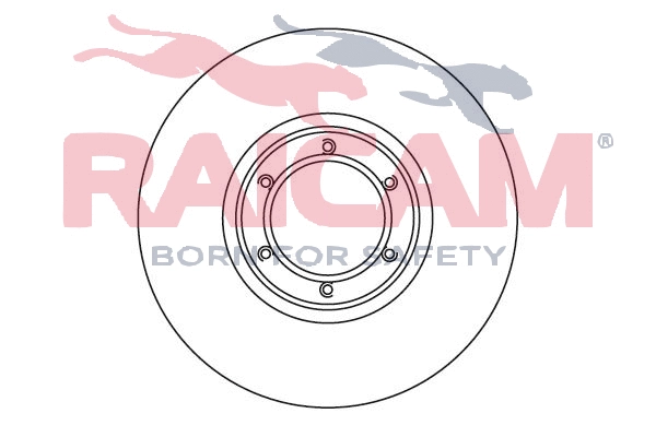 Disque de frein RAICAM RD00654