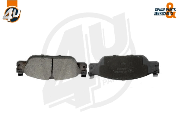 Kit de plaquettes de frein, frein à disque 4U Autoparts 22891JG