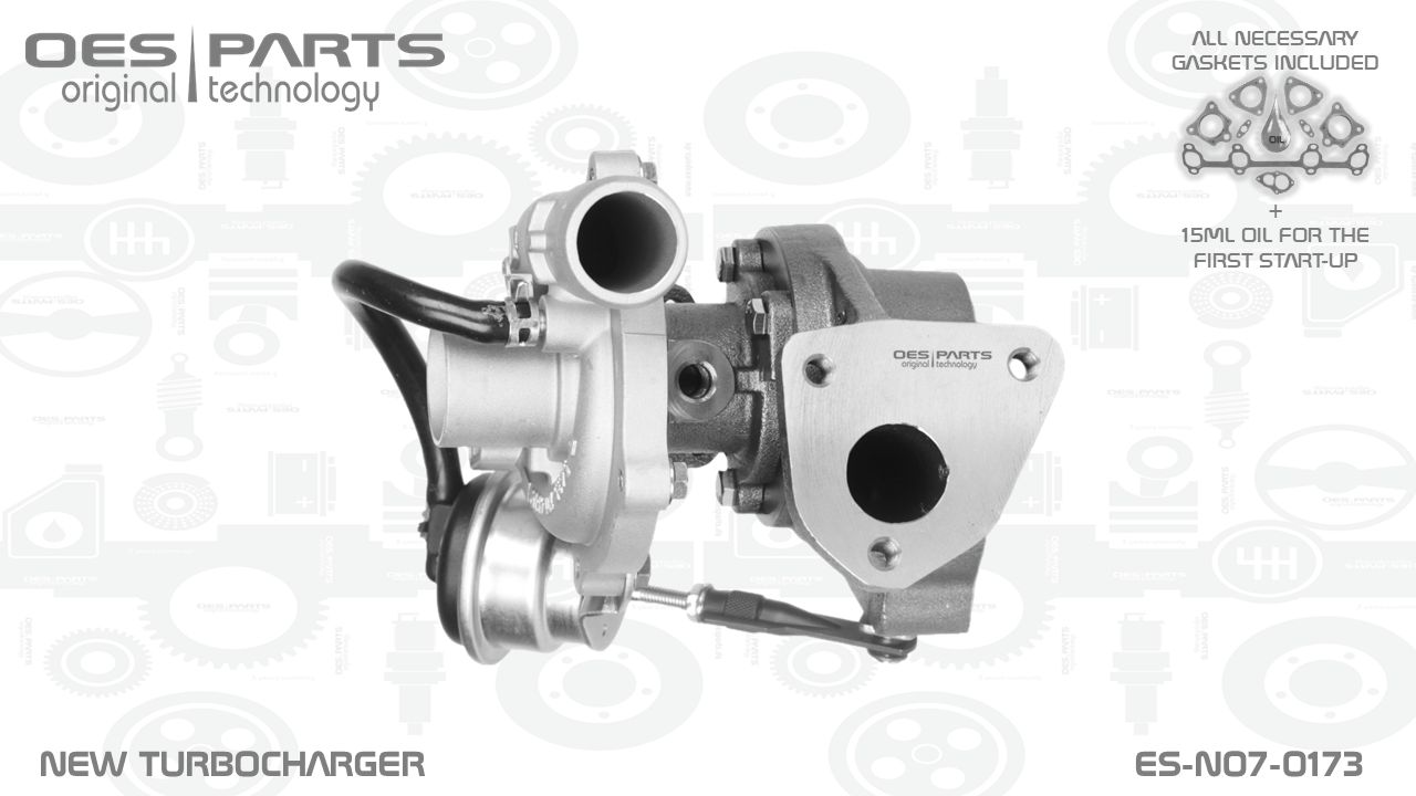 Turbocompresseur, suralimentation OES PARTS ES-N07-0173