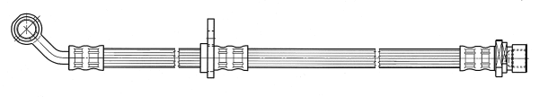 Flexible de frein CEF 512321