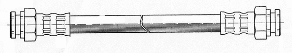 Flexible de frein CEF 510789