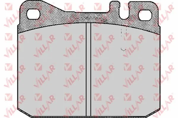Kit de plaquettes de frein, frein à disque VILLAR 626.0572
