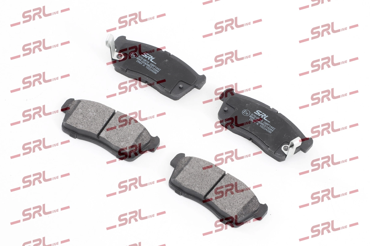 Kit de plaquettes de frein, frein à disque SRLine S70-0619