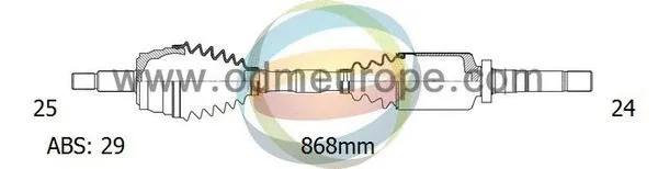 Arbre de transmission 4X4 ESTANFI EST-18-162061