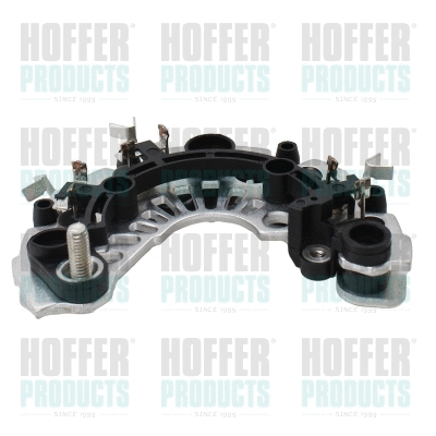 Pont de diodes, alternateur HOFFER 52138