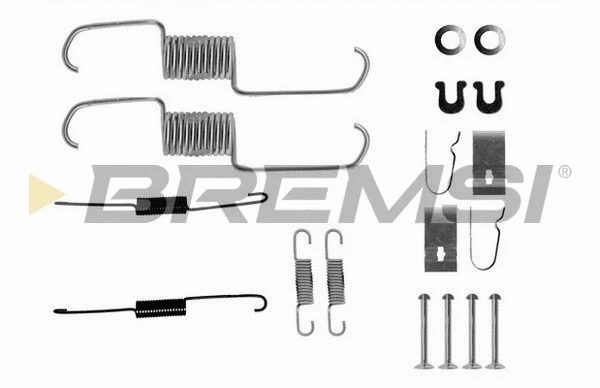 Kit d'accessoires, mâchoire de frein BREMSI SK0743