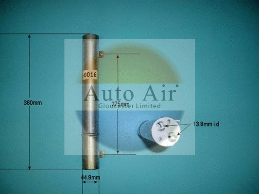 Filtre déshydratant, climatisation AUTO AIR GLOUCESTER 31-0016