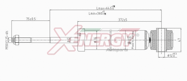 Amortisseur AP XENERGY X411343