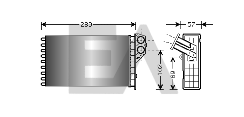 Système de chauffage EACLIMA 45C55017