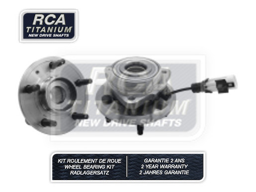Kit de roulements de roue RCA FRANCE RCAK1368