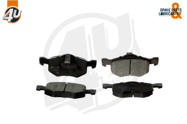 Kit de plaquettes de frein, frein à disque 4U Autoparts 22700FR