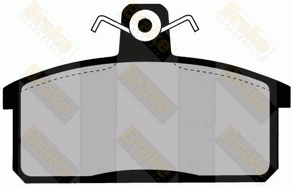 Kit de plaquettes de frein, frein à disque Brake ENGINEERING PA1402