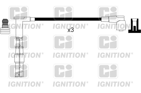 Kit de câbles d'allumage QUINTON HAZELL XC881
