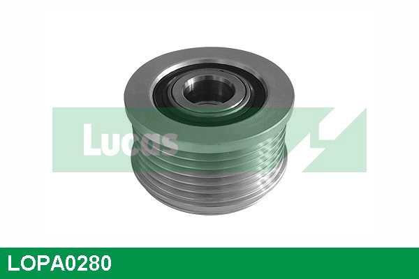 Poulie roue libre, alternateur LUCAS LOPA0280