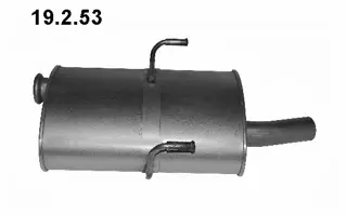 Silencieux arrière EBERSPÄCHER 19.2.53