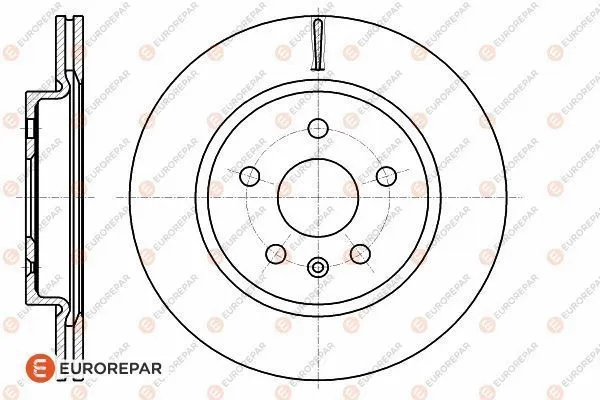 Disque de frein EUROREPAR 1622813680