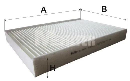 Filtre, air de l'habitacle MFILTER K 9101