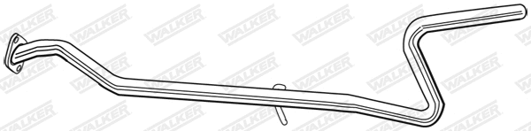 Tuyau d'échappement WALKER 09961