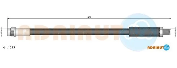 Flexible de frein ADRIAUTO 41.1237
