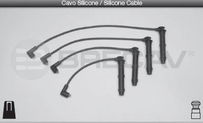 Kit de câbles d'allumage BRECAV 22.526