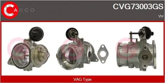 Vanne EGR CASCO CVG73003GS