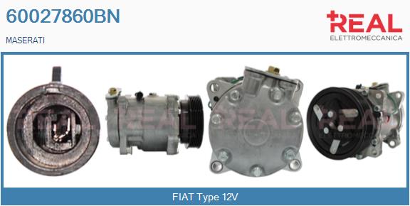 Compresseur, climatisation REAL 60027860BN