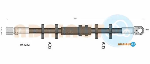 Flexible de frein ADRIAUTO 19.1212