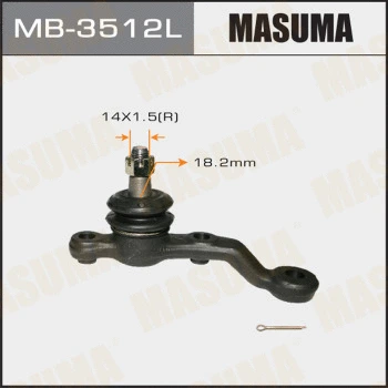 Rotule de suspension MASUMA MB-3512L
