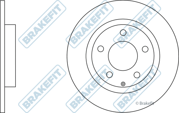 Disque de frein APEC SDK6771