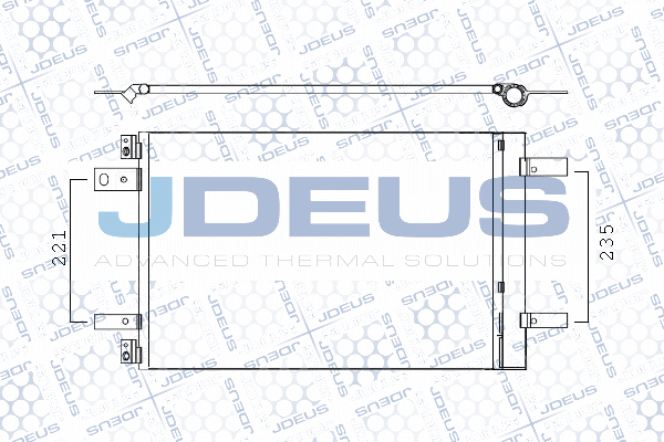 Condenseur, climatisation JDEUS M-7210460