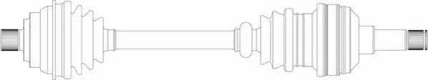 Arbre de transmission GENERAL RICAMBI WW3254