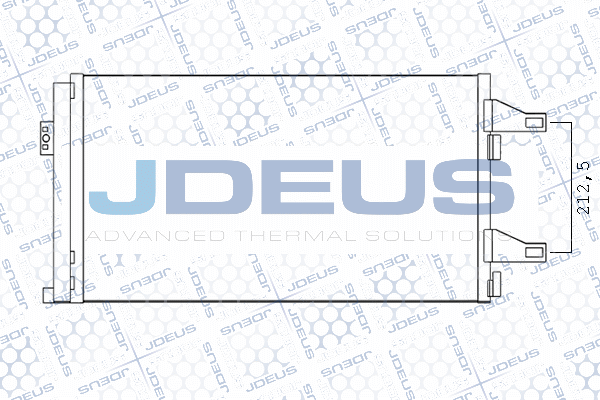 Condenseur, climatisation JDEUS M-7070240