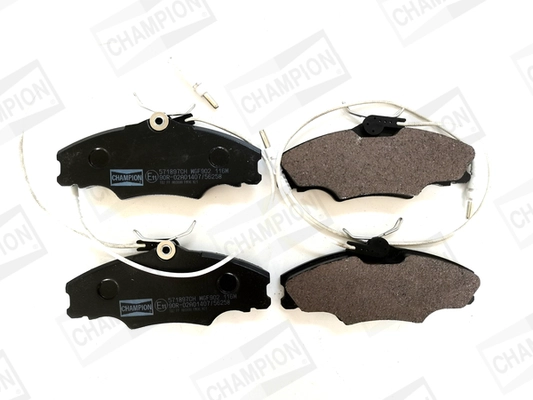 Kit de plaquettes de frein, frein à disque CHAMPION 571897CH