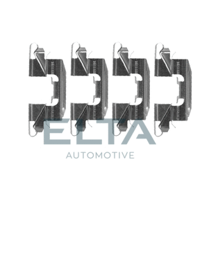 Kit d'accessoires, plaquette de frein à disque ELTA AUTOMOTIVE EA8898