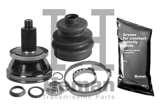 Jeu de joints, arbre de transmission HEMAN TJ04480