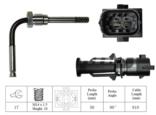 Capteur, température des gaz LEMARK LXT095